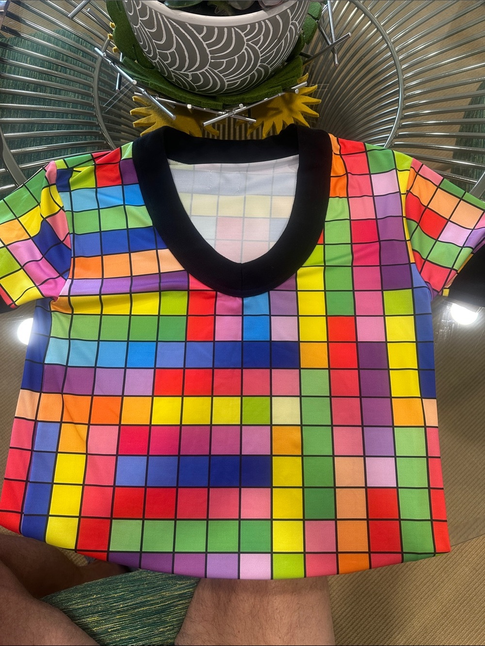 Like new Modus Vivendi Multicolor Short Sleeve Shirt
